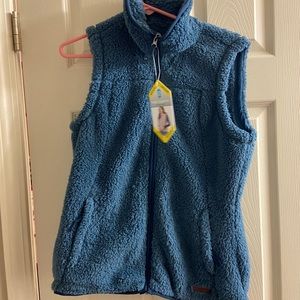 Free country plush vest
